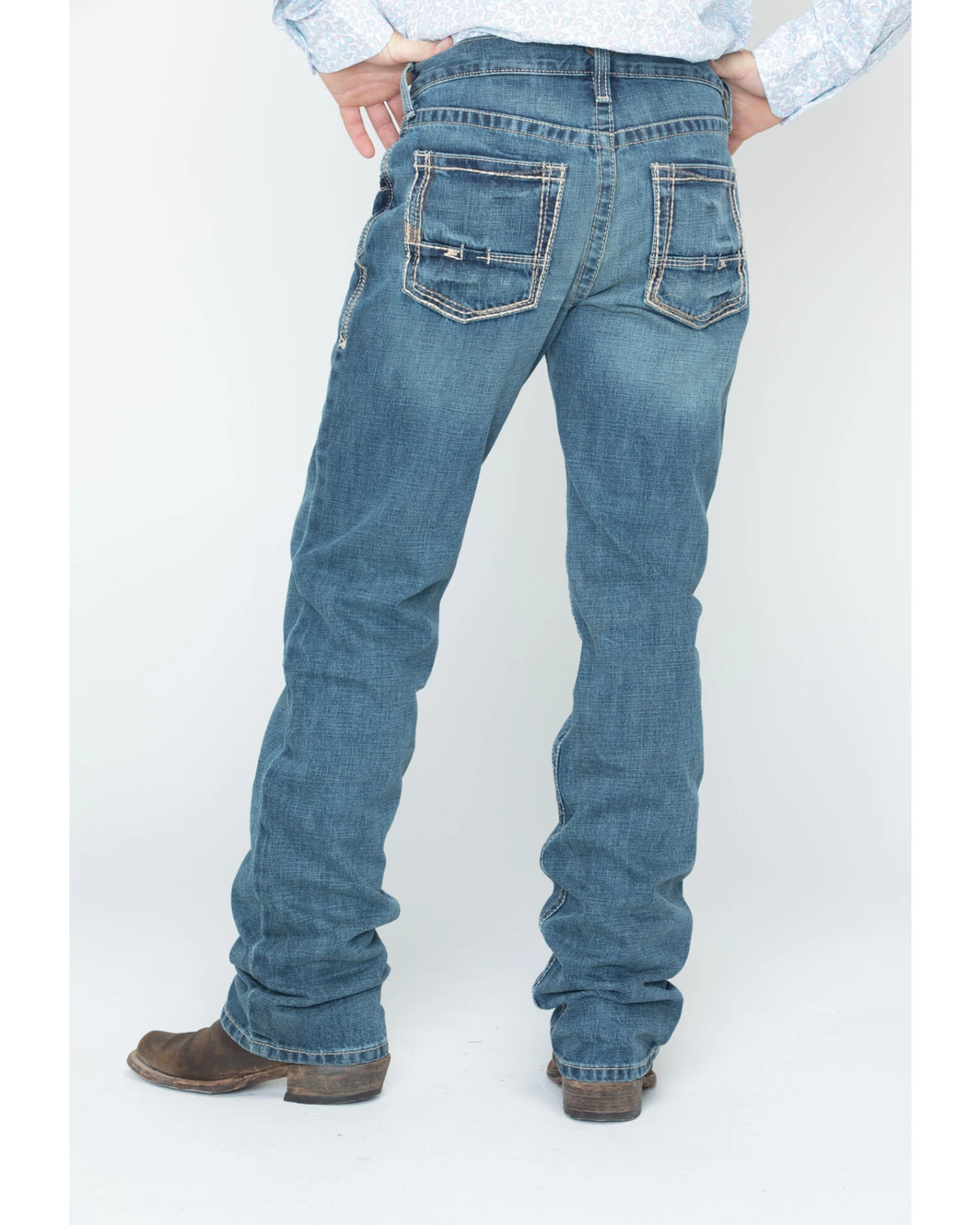 Ariat Men's M5 Gulch Straight Leg Jeans - Image 4