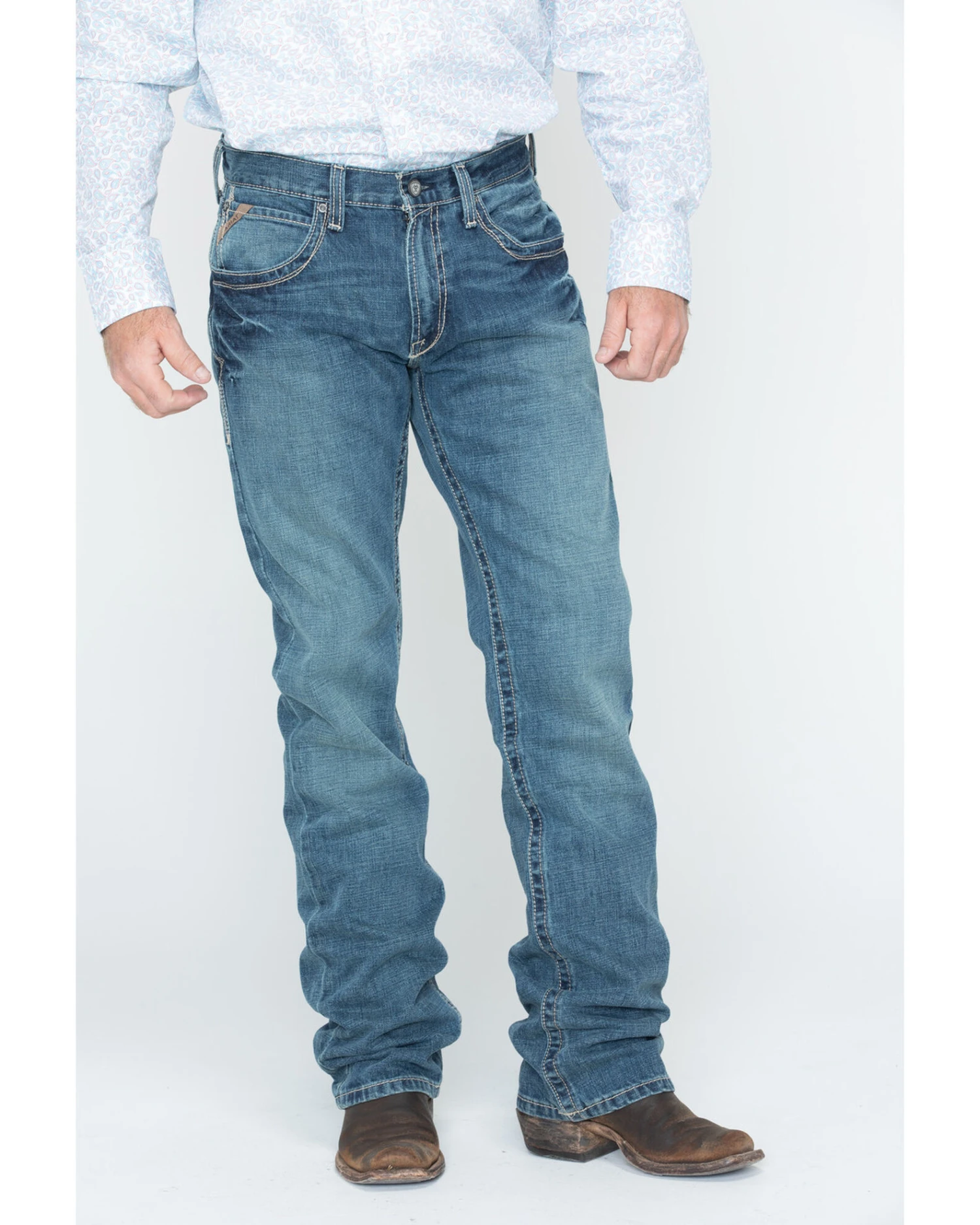 Ariat Men's M5 Gulch Straight Leg Jeans - Image 3