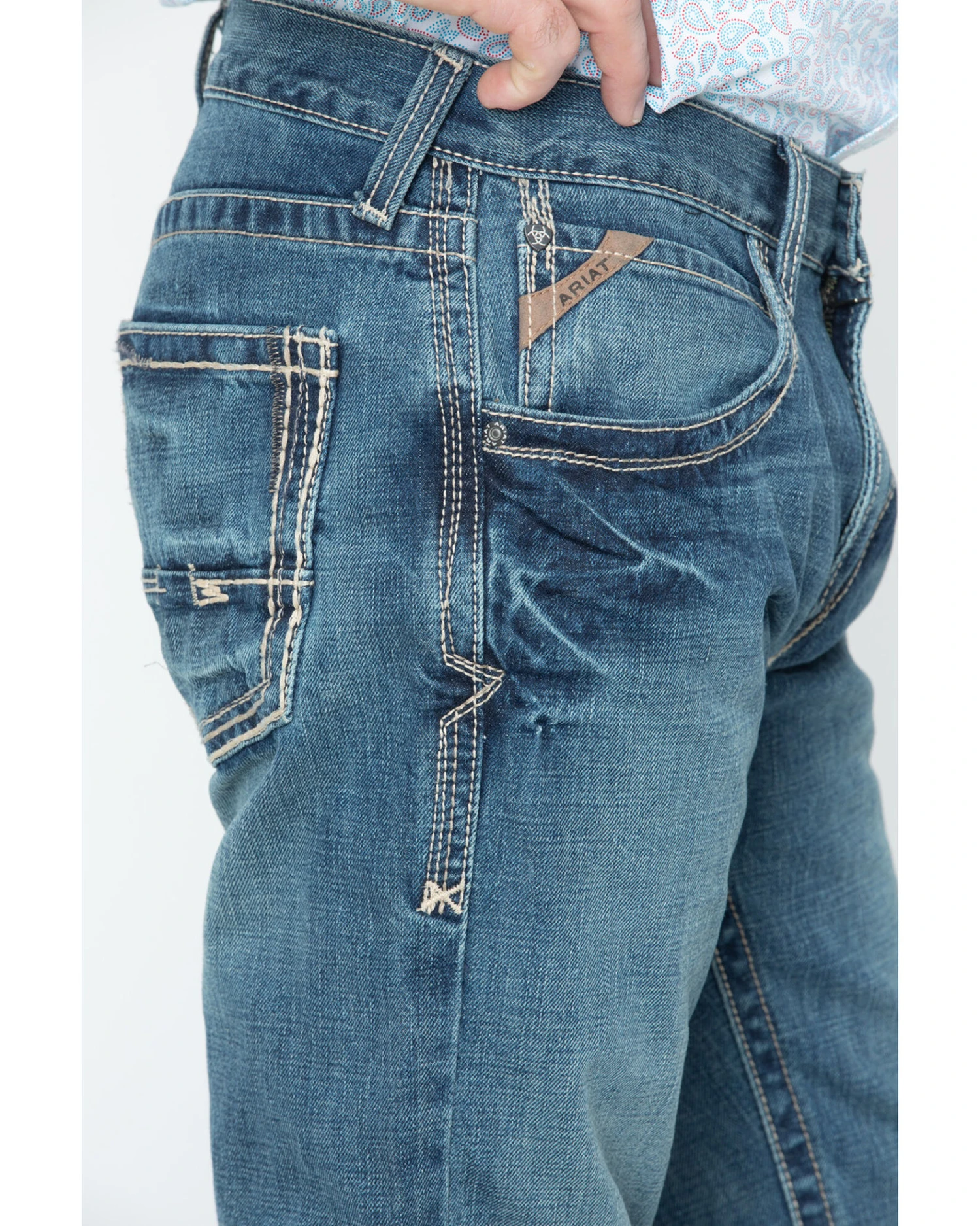 Ariat Men's M5 Gulch Straight Leg Jeans - Image 2