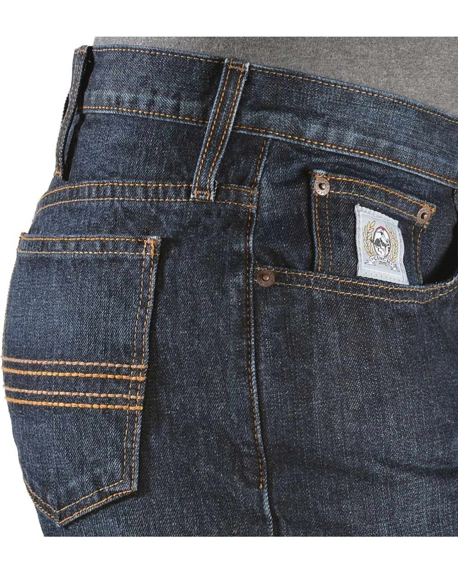 Cinch Silver Label Dark Wash Jeans - Big & Tall - Image 3