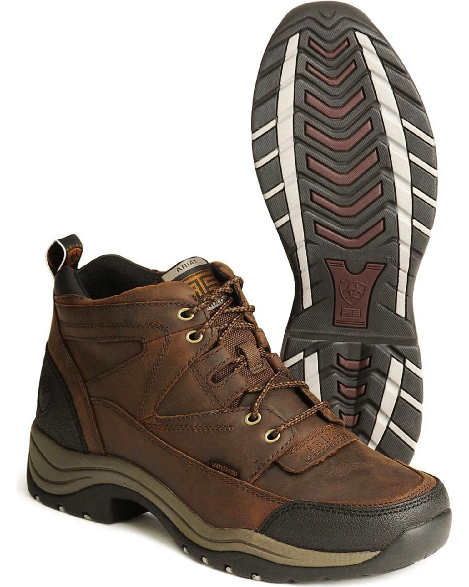 Ariat Men's Terrain H2O 5" Waterproof Work Boots - Round Toe