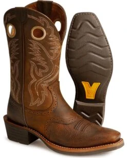 Ariat Men's Heritage Roughstock Western Performance Boots - Square Toe