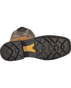 Ariat Men's 10" Sierra Pull On Western Work Boots - Square Toe