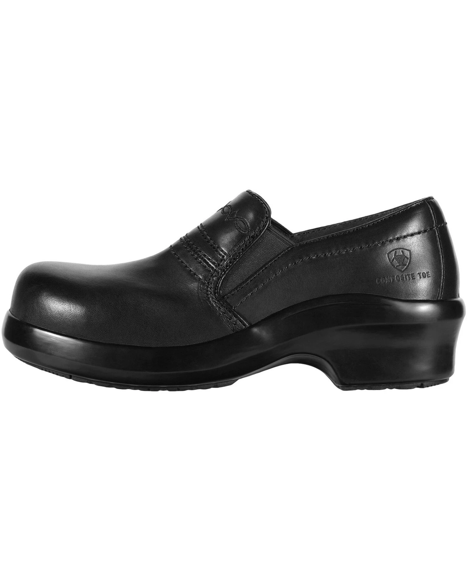 Ariat Expert Safety Clog Slip-On Shoes - Composite Toe - Image 5
