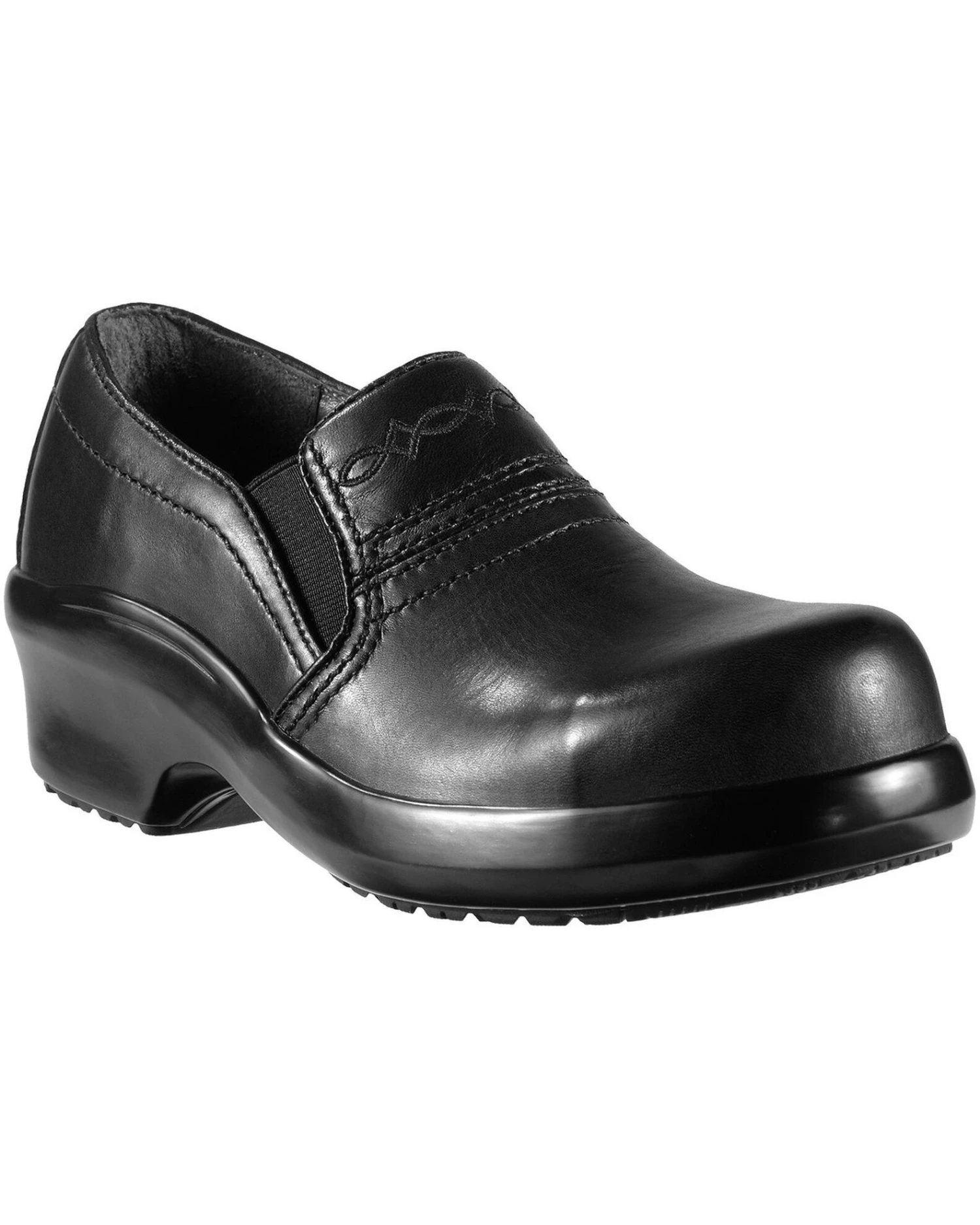 Ariat Expert Safety Clog Slip-On Shoes - Composite Toe - Image 2