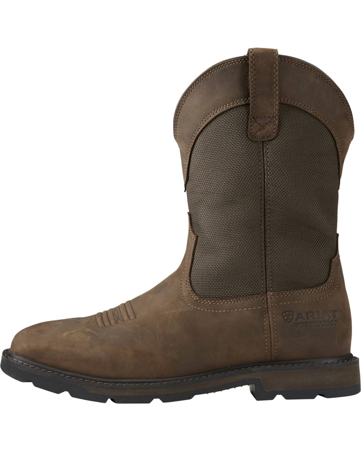 Ariat Groundbreaker Waterproof Western Work Boots - Steel Toe - Image 3