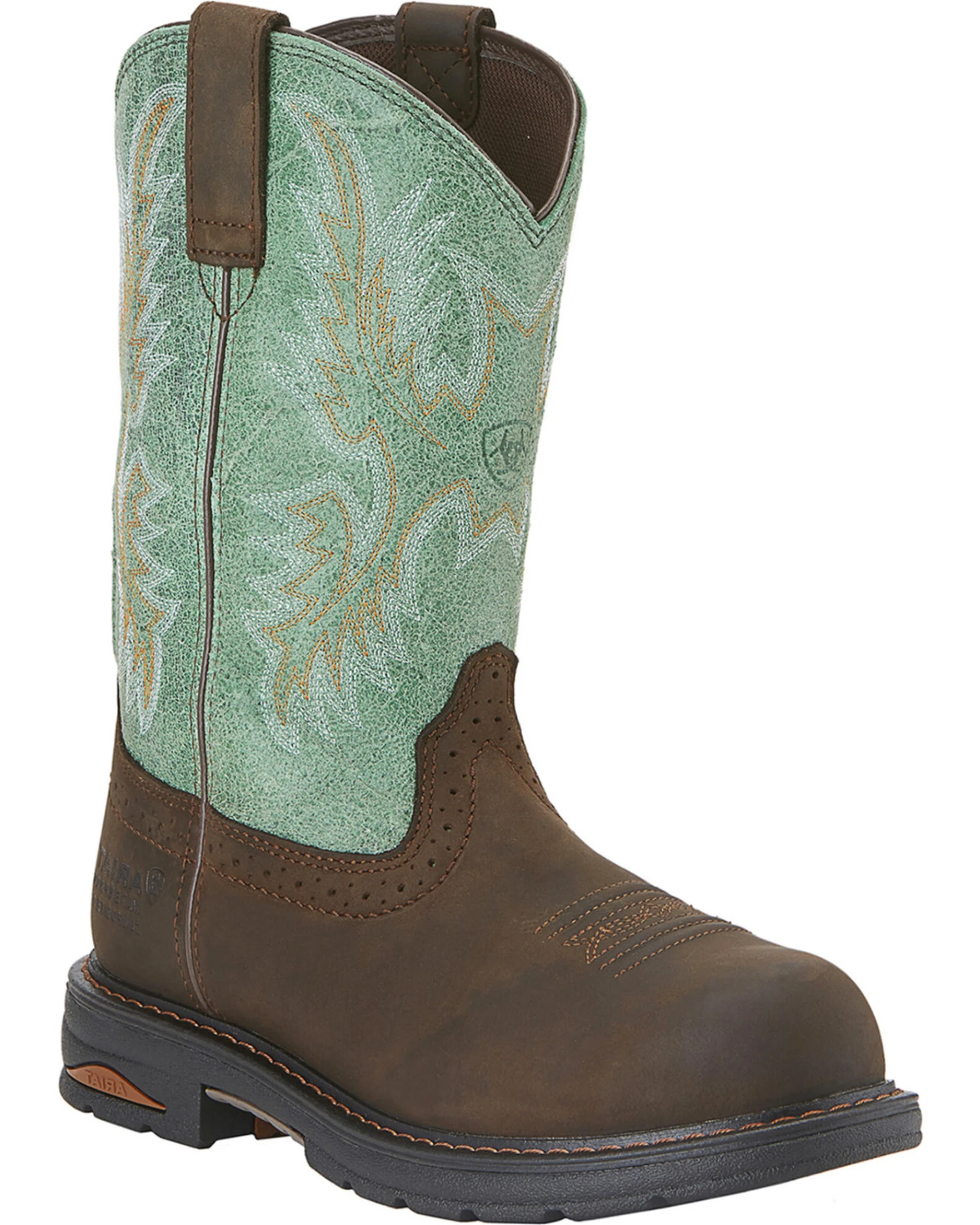 Ariat Waterproof Tracey Pull On Waterproof Work Boots - Composite Toe - Image 2