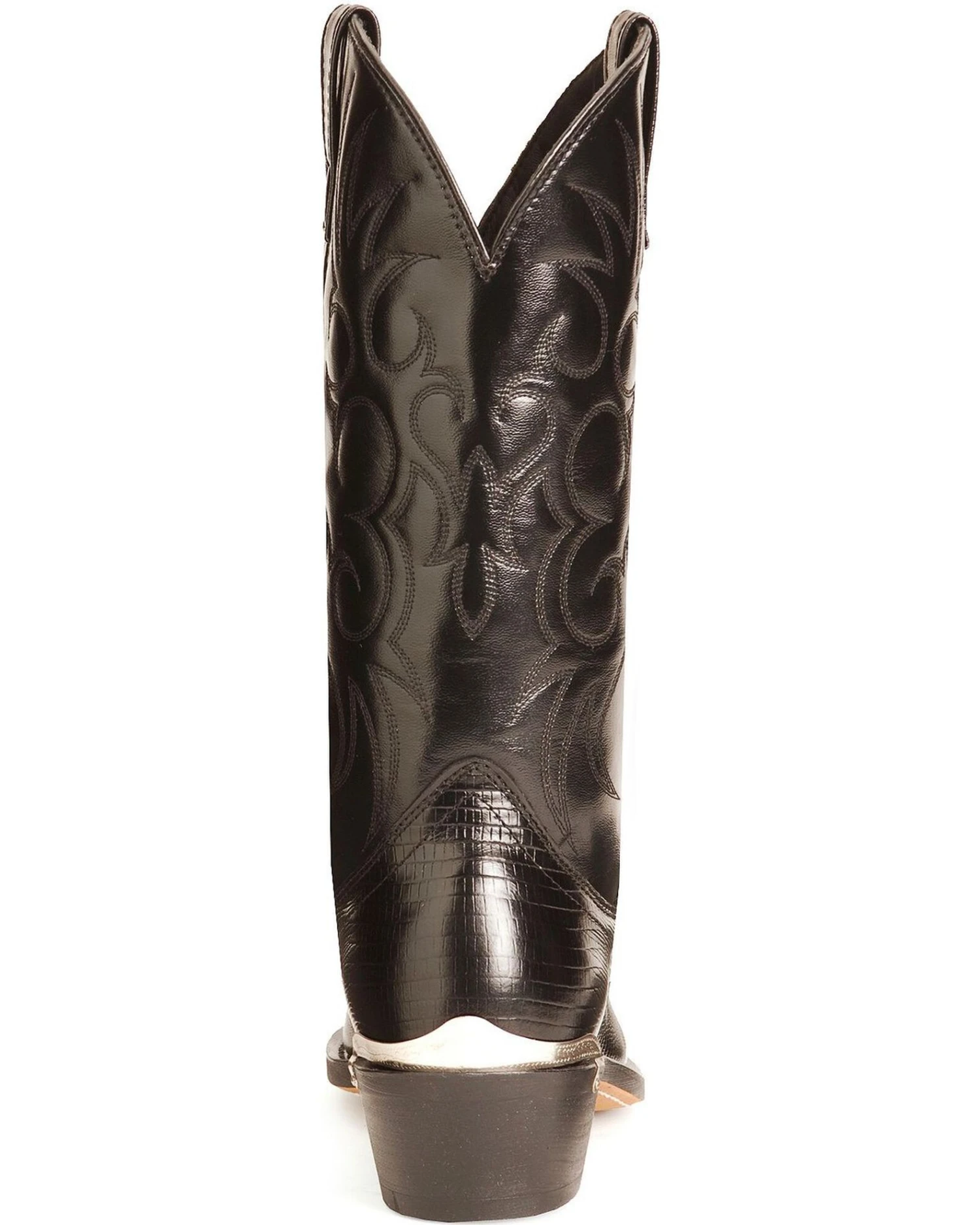 Laredo Men's Lizard Print Western Boots - Pointed Toe - Image 2