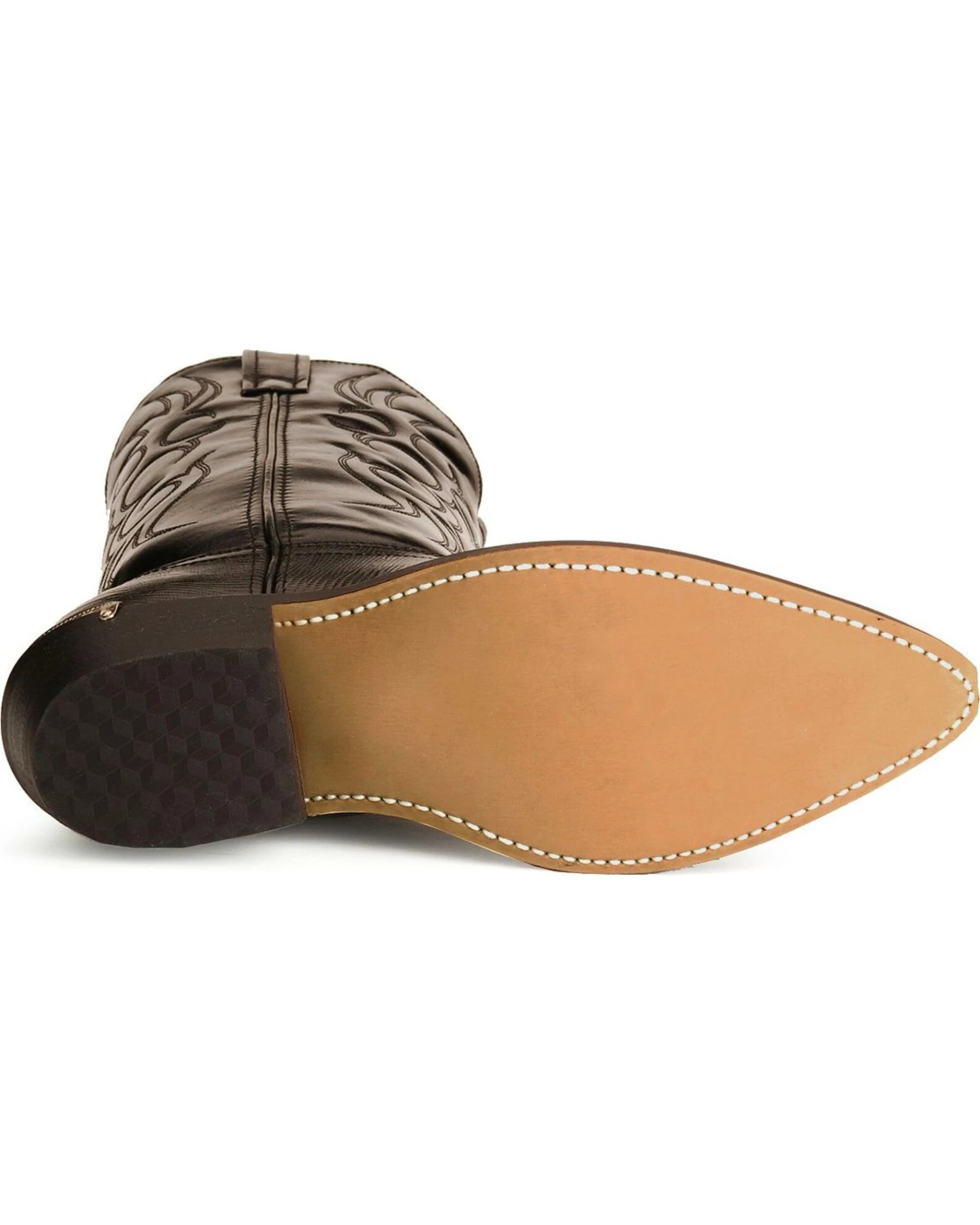 Laredo Men's Lizard Print Western Boots - Pointed Toe - Image 3