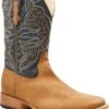 Roper Men's Faux Leather Western Boots - Broad Square Toe