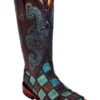 Ferrini Women's Patchwork Western Boots - Square Toe
