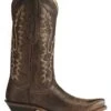 Old West Women's Distressed Leather Western Boots - Snip Toe