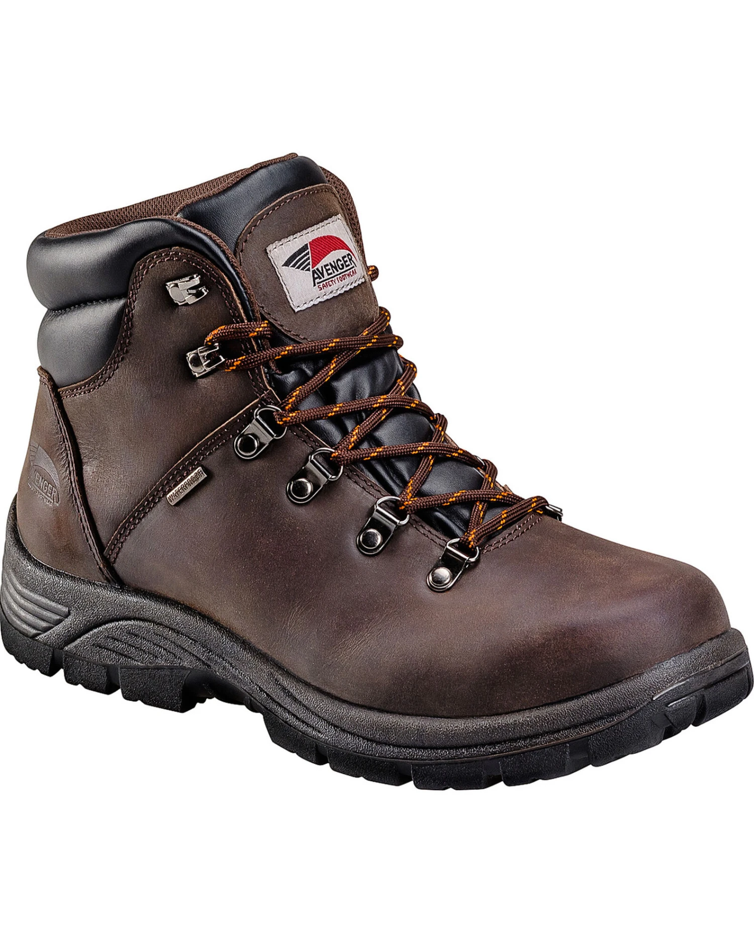 Avenger Men's Waterproof Hiker EH Work Boots - Round Toe - Image 2