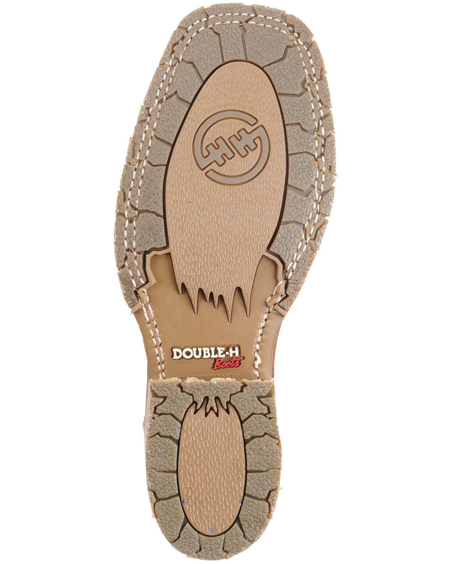 Double H Men's ICE Roper Western Work Boots - Broad Square Toe - Image 7