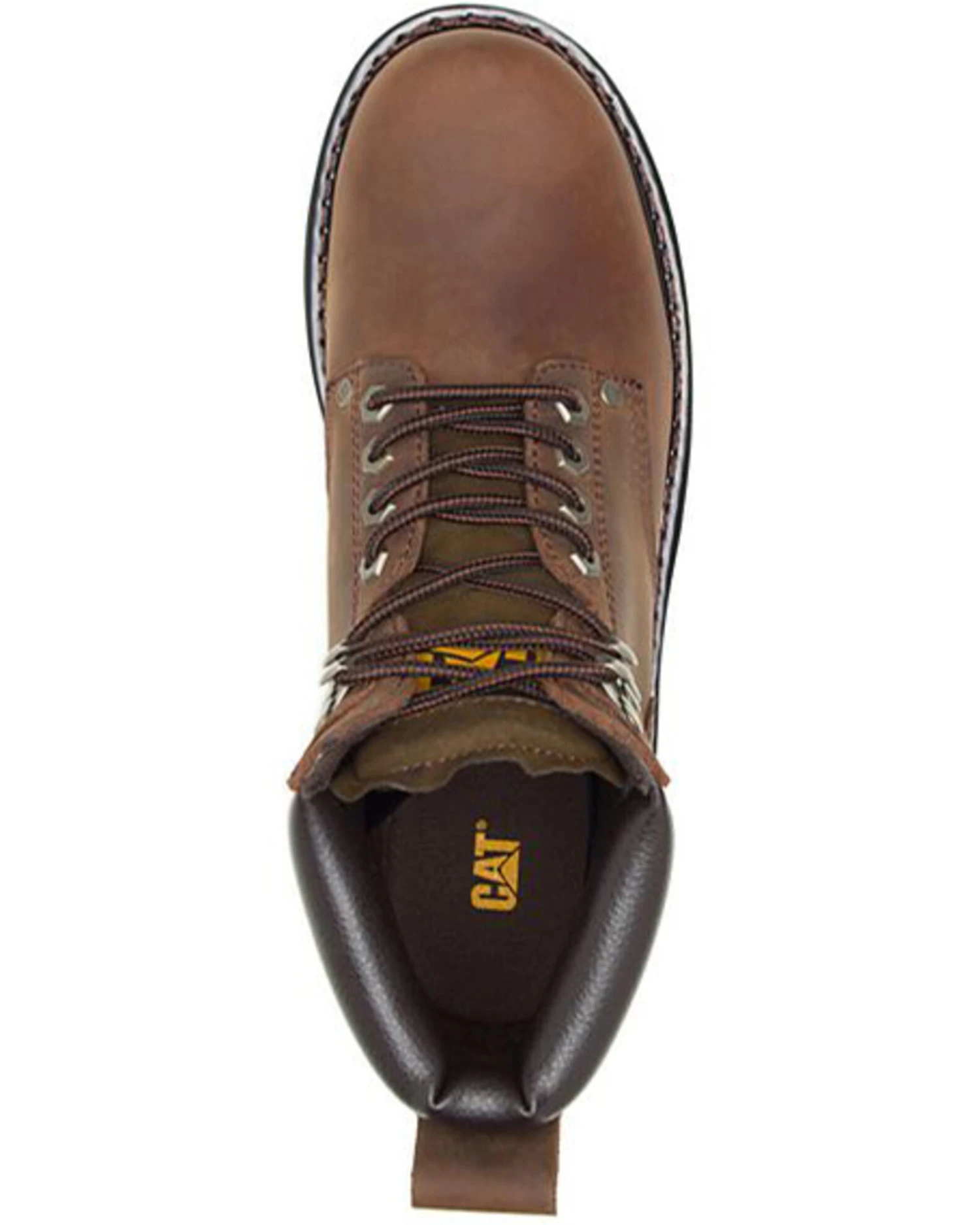 Caterpillar Men's 6" Second Shift Lace-Up Work Boots - Round Toe