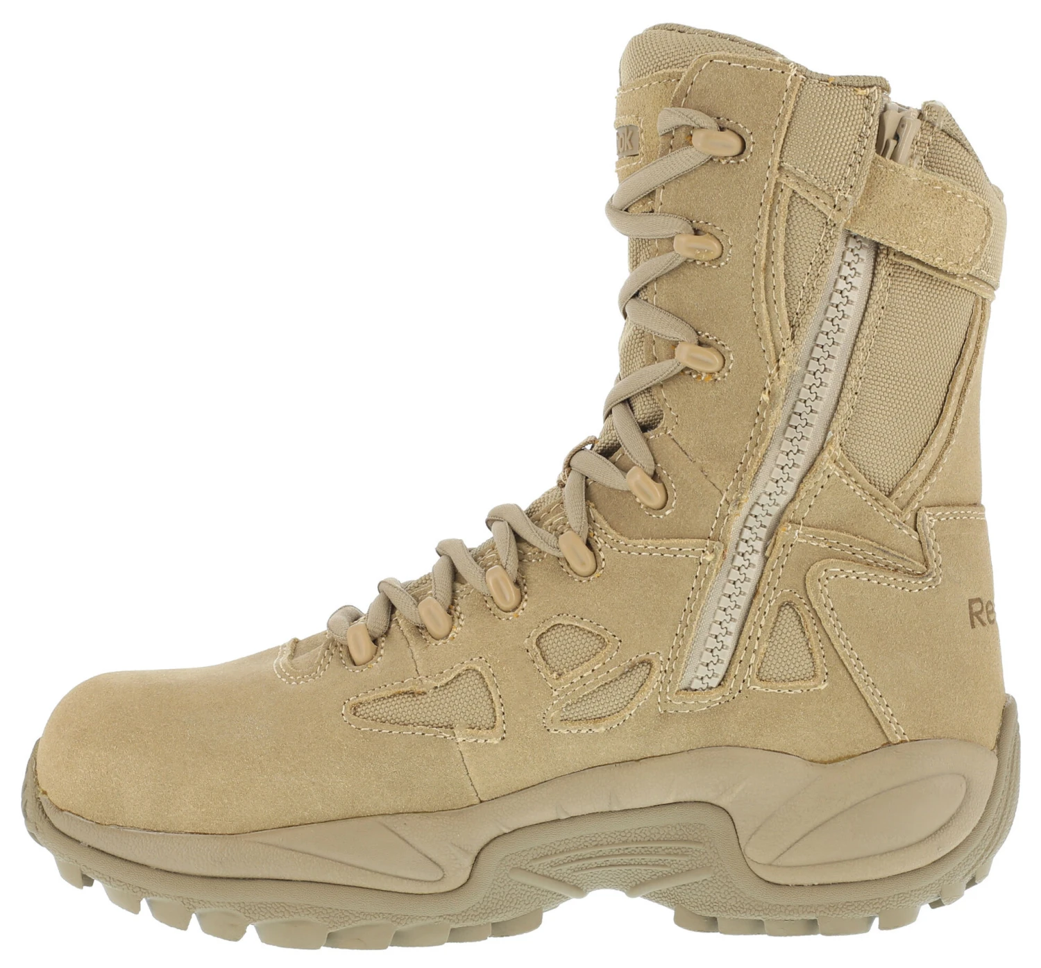Reebok Women's Stealth 8" Lace-Up Side-Zip Work Boots - Composite Toe - Image 5