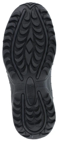 Reebok Women's Stealth 8" Lace-Up Black Side-Zip Work Boots - Composite Toe