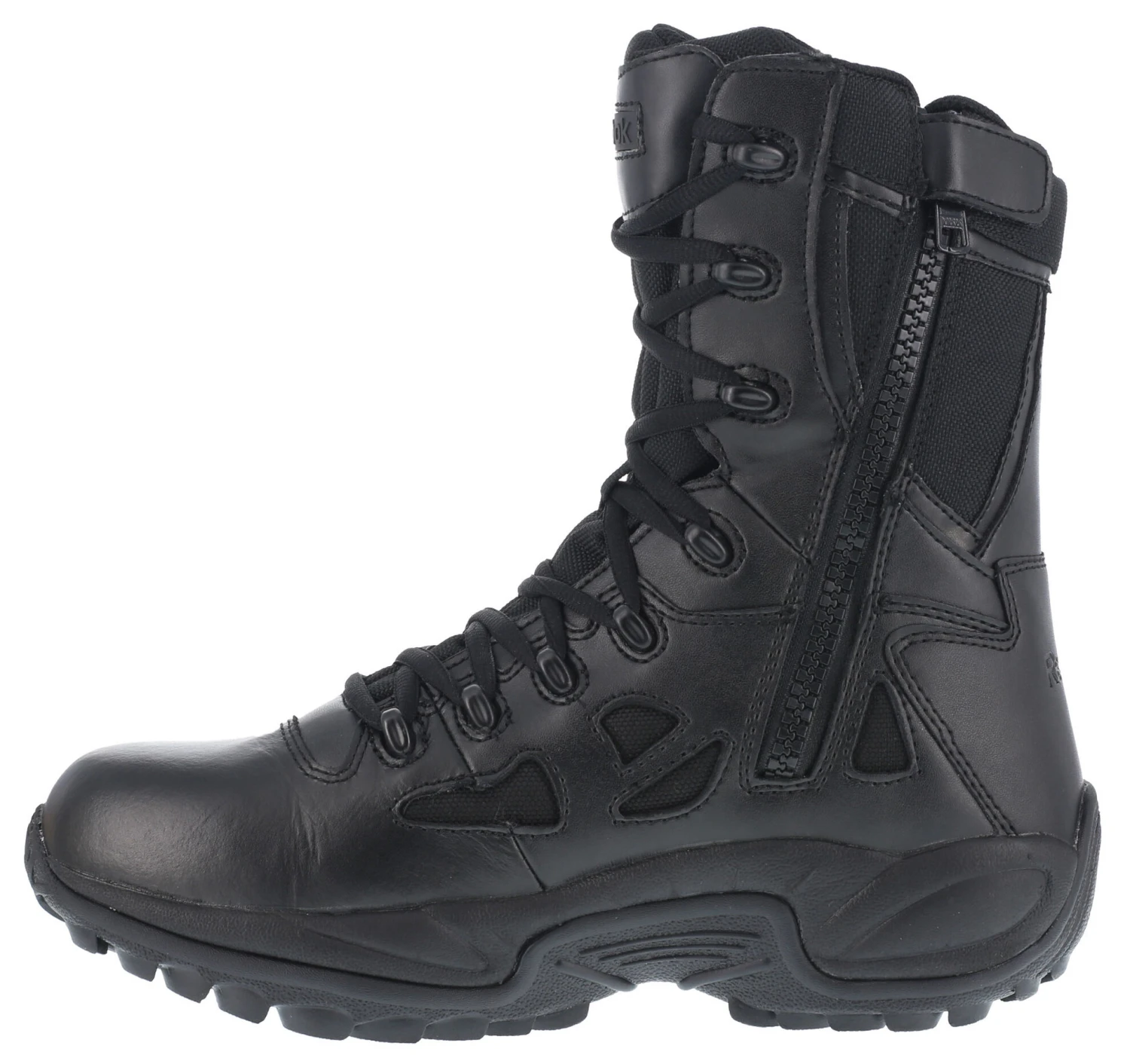 Reebok Women's Rapid Response 8" Work Boots - Round Toe - Image 2