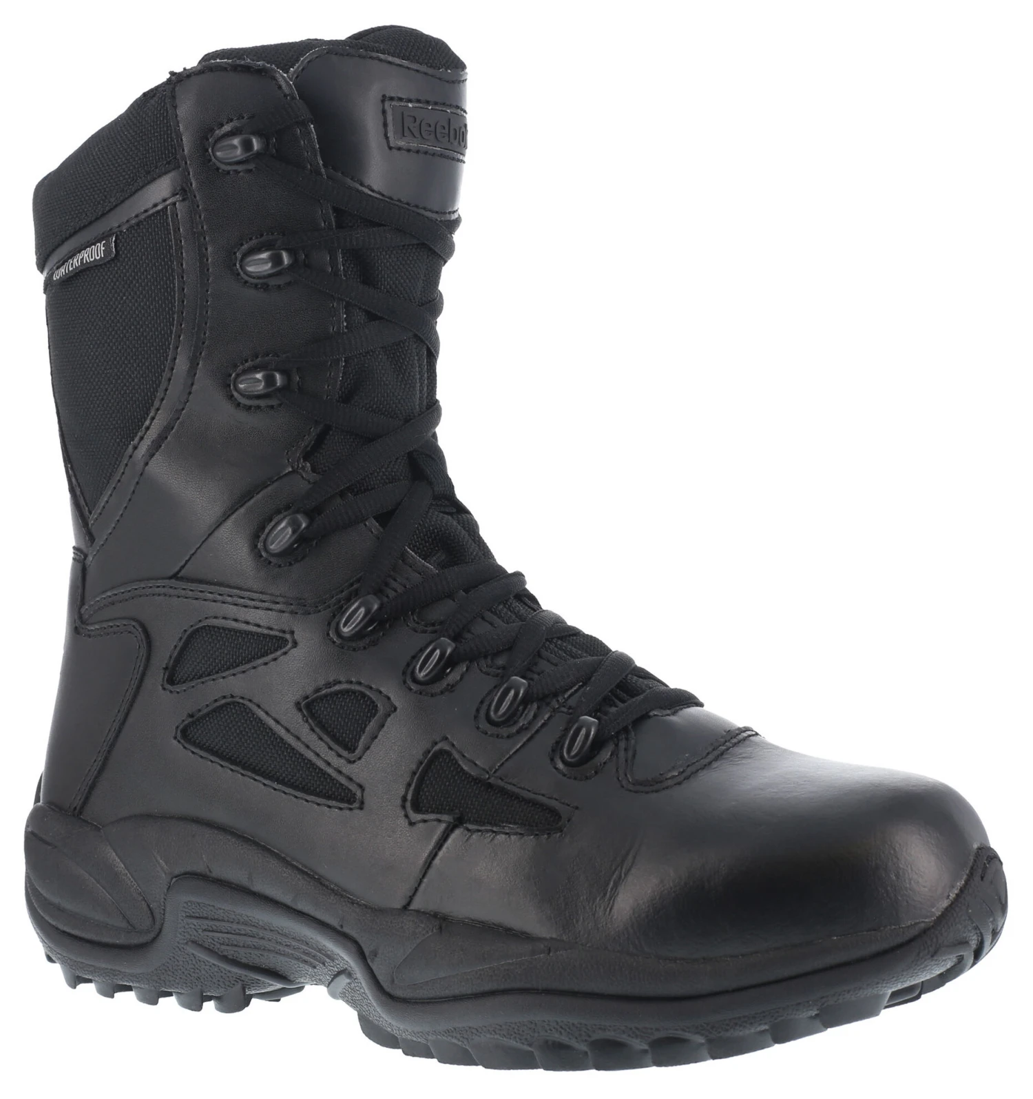 Reebok Women's Rapid Response 8" Work Boots - Round Toe - Image 5