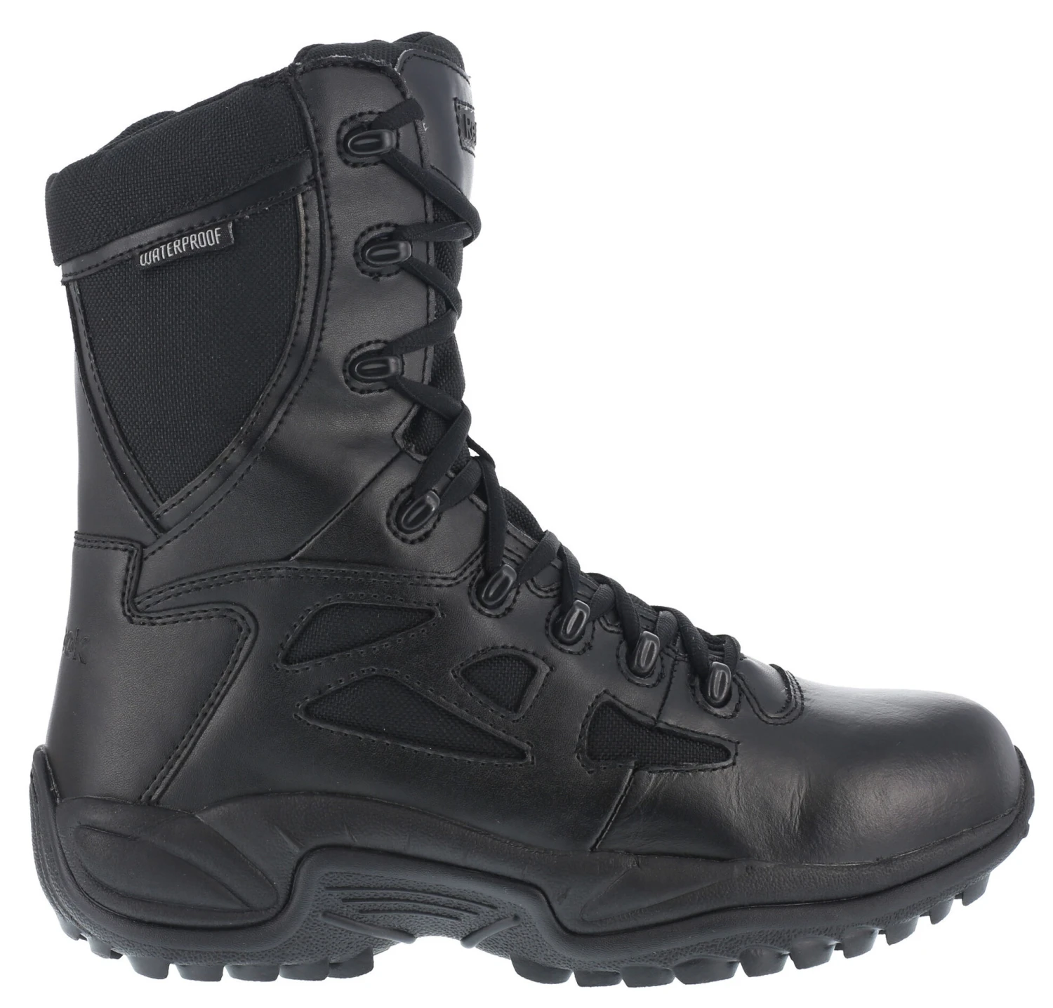 Reebok Women's Rapid Response 8" Work Boots - Round Toe - Image 3