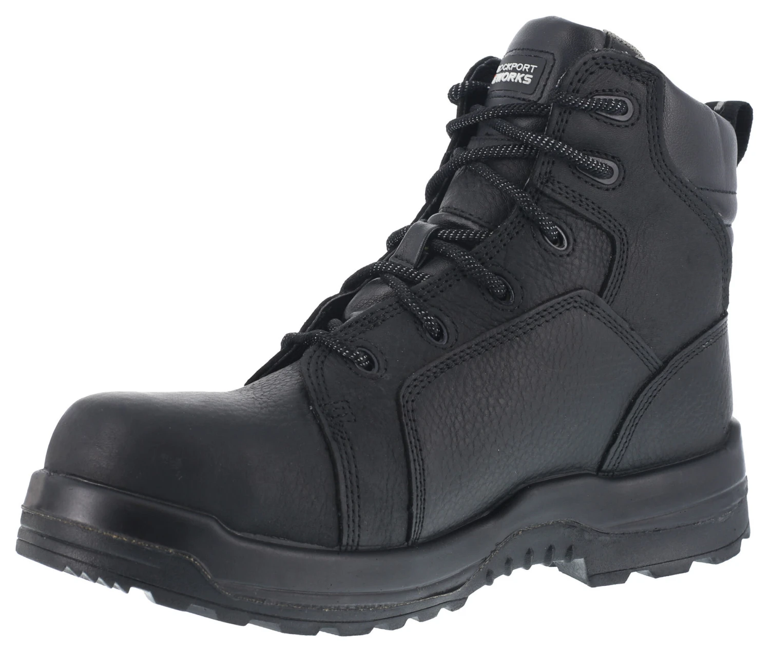 Rockport Works Women's More Energy Waterproof 6" Lace-Up Work Boots - Composite Toe - Image 3