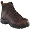 Rockport Women's More Energy Brown 6" Lace-Up Work Boots - Composite Toe