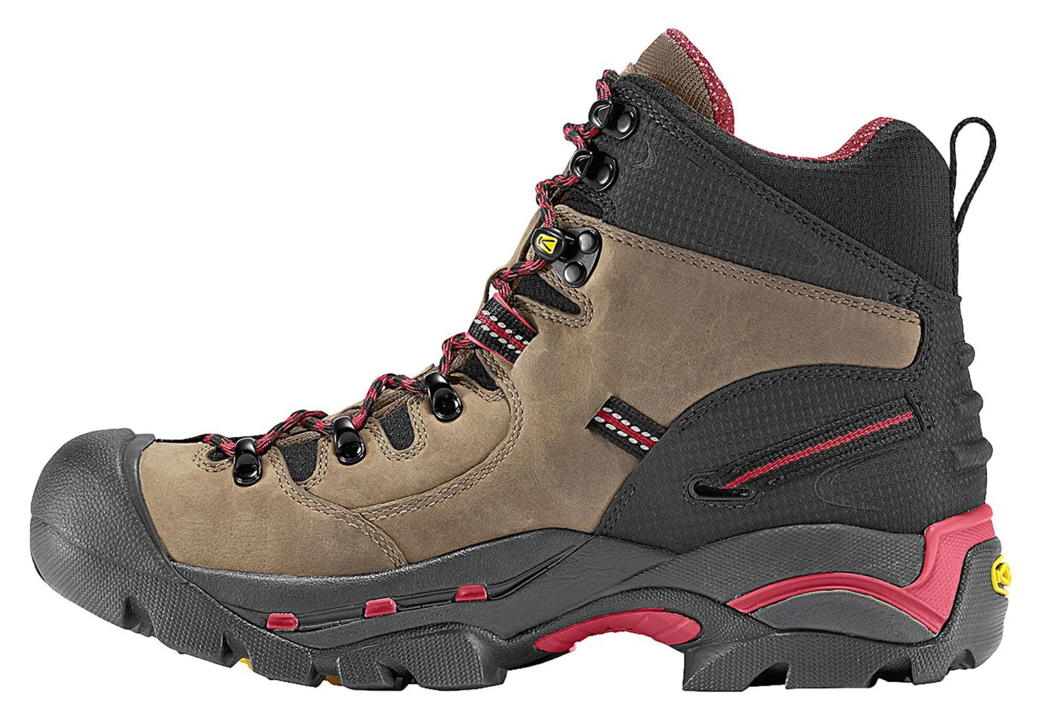 Keen Men's Pittsburgh Mid Waterproof Boots - Steel Toe - Image 4
