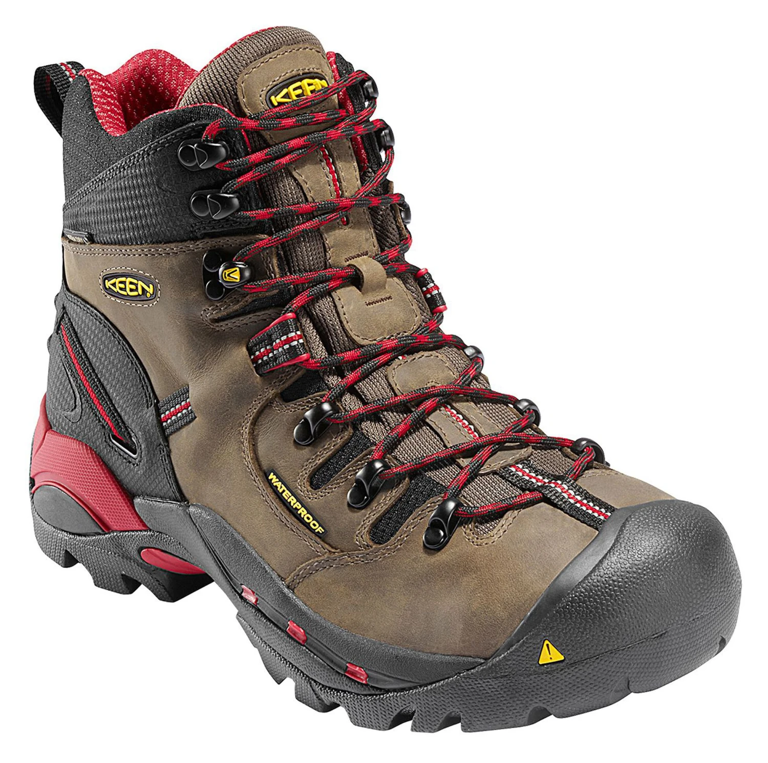 Keen Men's Pittsburgh Mid Waterproof Boots - Steel Toe - Image 6