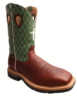 Twisted X Men's Lite Met Guard Western Work Boots - Steel Toe