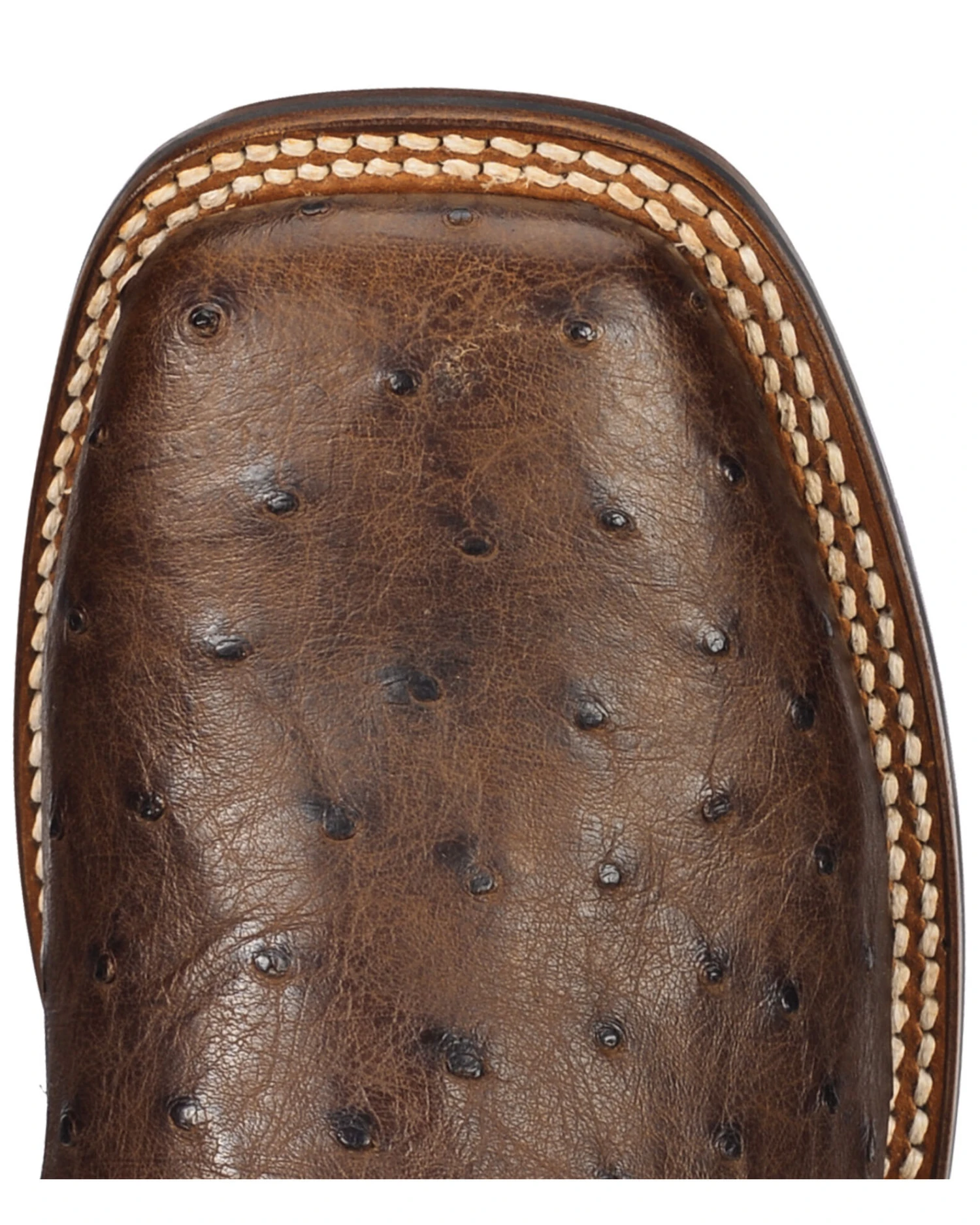 Dan Post Men's Alamosa Full Quill Ostrich Western Boots - Broad Square Toe - Image 6