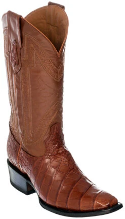 Ferrini Men's Alligator Belly Exotic Western Boots - Square Toe