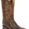 Justin Men's Truman Full Quill Ostrich Western Boots - Broad Square Toe