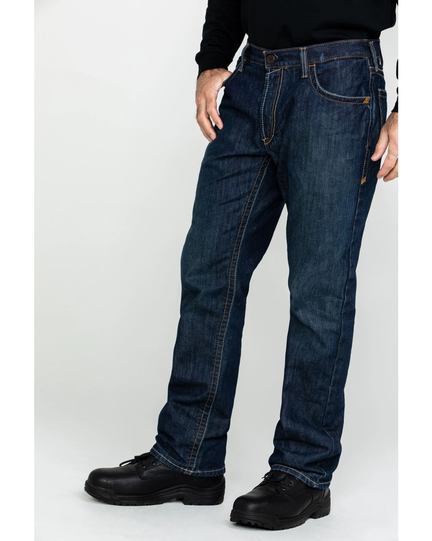 Ariat Men's Shale FR Bootcut Work Jeans - Image 5
