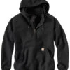 Carhartt Rain Defender Paxton Hooded Zip Mock Sweatshirt - Big & Tall