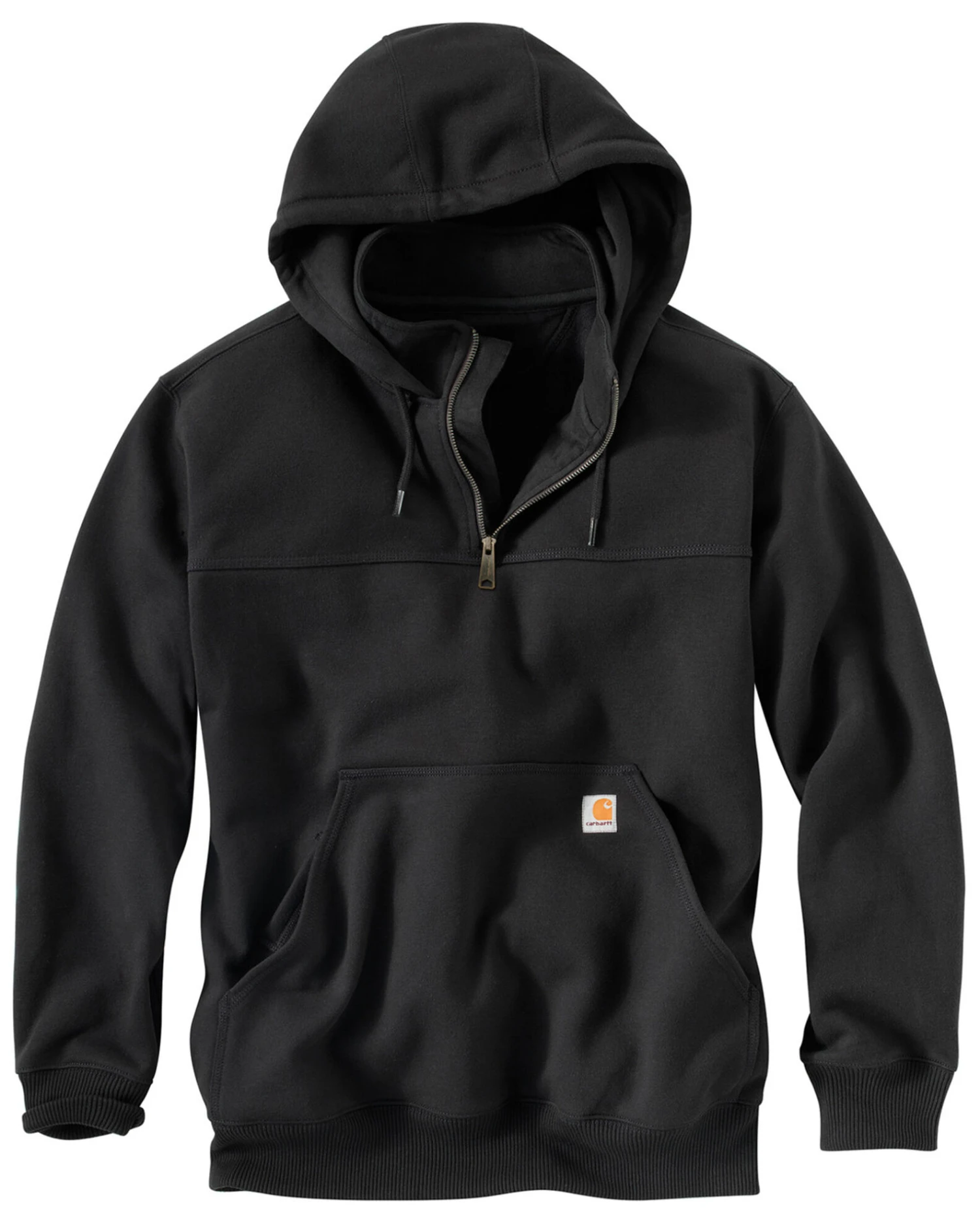 Carhartt Rain Defender Paxton Hooded Zip Mock Sweatshirt - Big & Tall