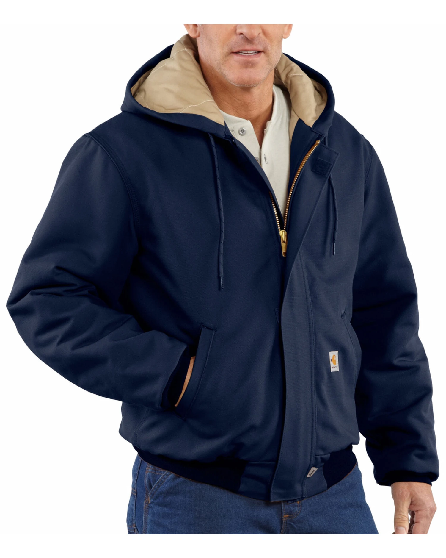 Carhartt Men's FR Duck Active Hooded Jacket - Big & Tall