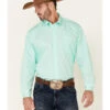 Cinch C‌inch Men's Solid Long Sleeve Button-Down Western Shirt