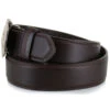Cody James Men's Bullet Buckle Leather Belt