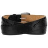 Tony Lama Men's Ostrich Print Leather Belt - Reg & Big