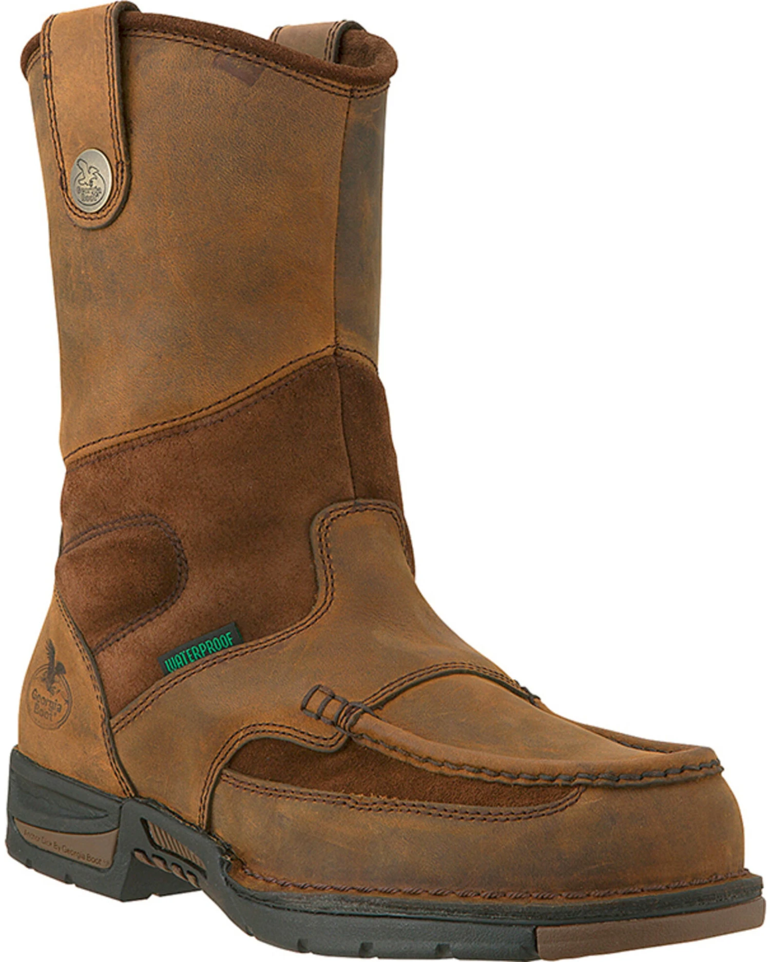 Georgia Boot Men's Athens Wellington Boots - Steel Toe - Image 4