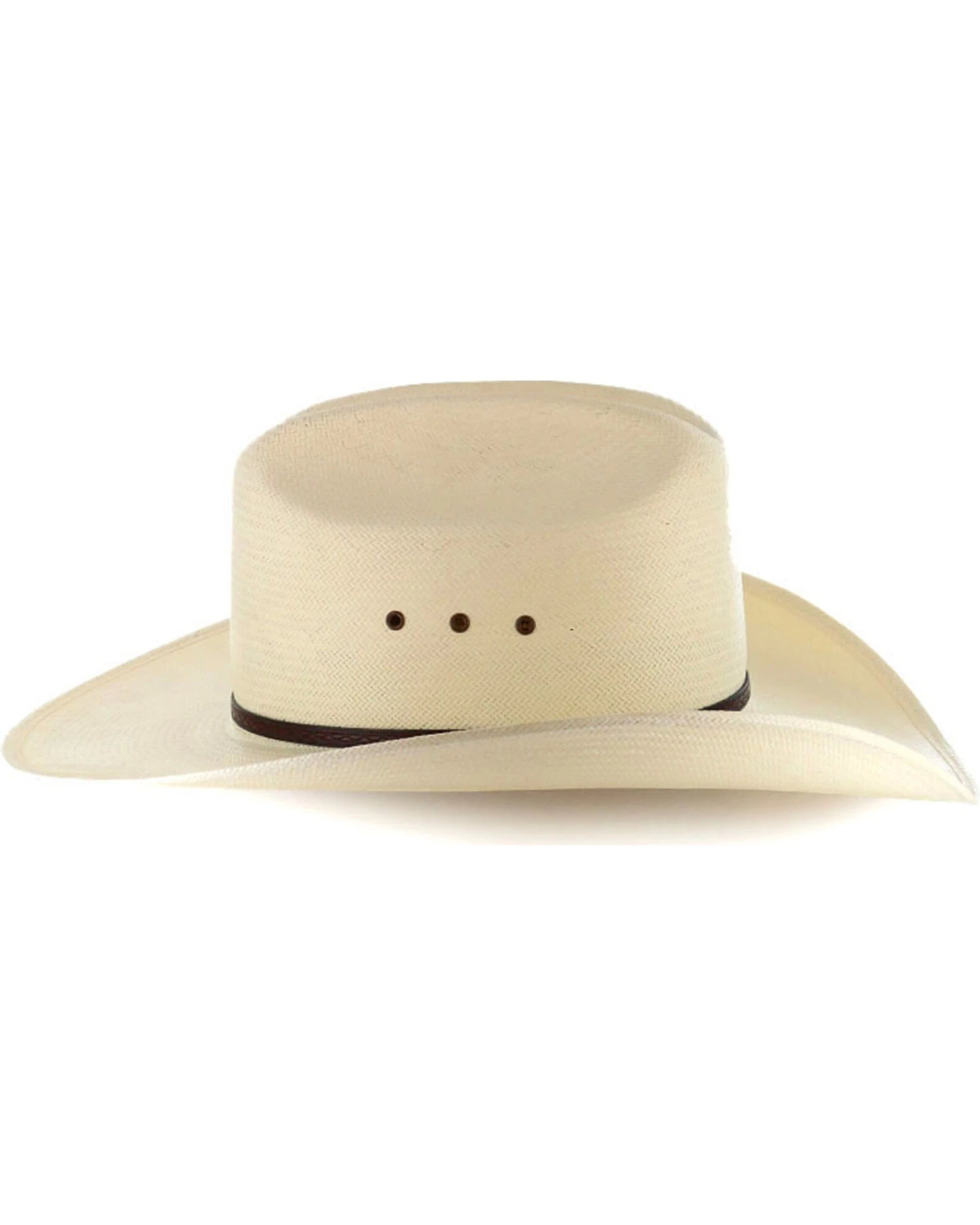 Moonshine Spirit Men's 8X River Bank Straw Cowboy Hat - Image 3