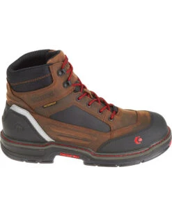 Wolverine Men's Overman Waterproof Carbonmax 6" Work Boots - Round Toe