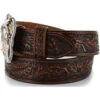 Tony Lama Justin Women's Bandit Queen Leather Belt