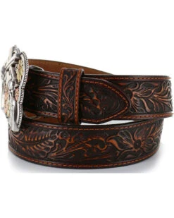 Tony Lama Justin Women's Bandit Queen Leather Belt