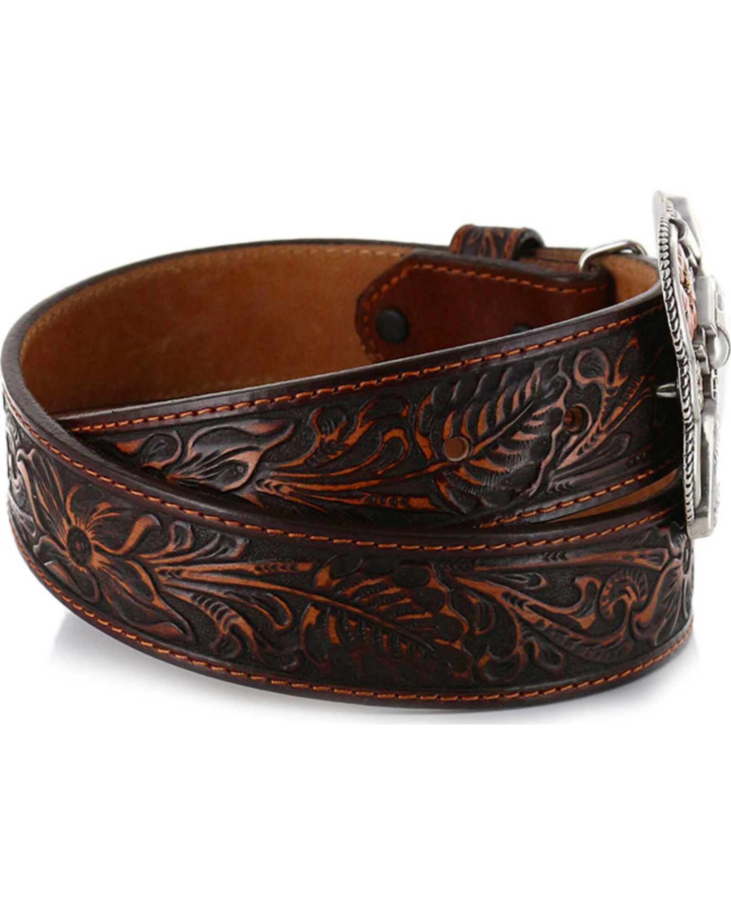 Tony Lama Justin Women's Bandit Queen Leather Belt - Image 2