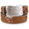 Shyanne Women's Floral Filigree Western Belt