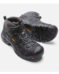 Keen Men's Braddock Waterproof Work Boots - Round Toe