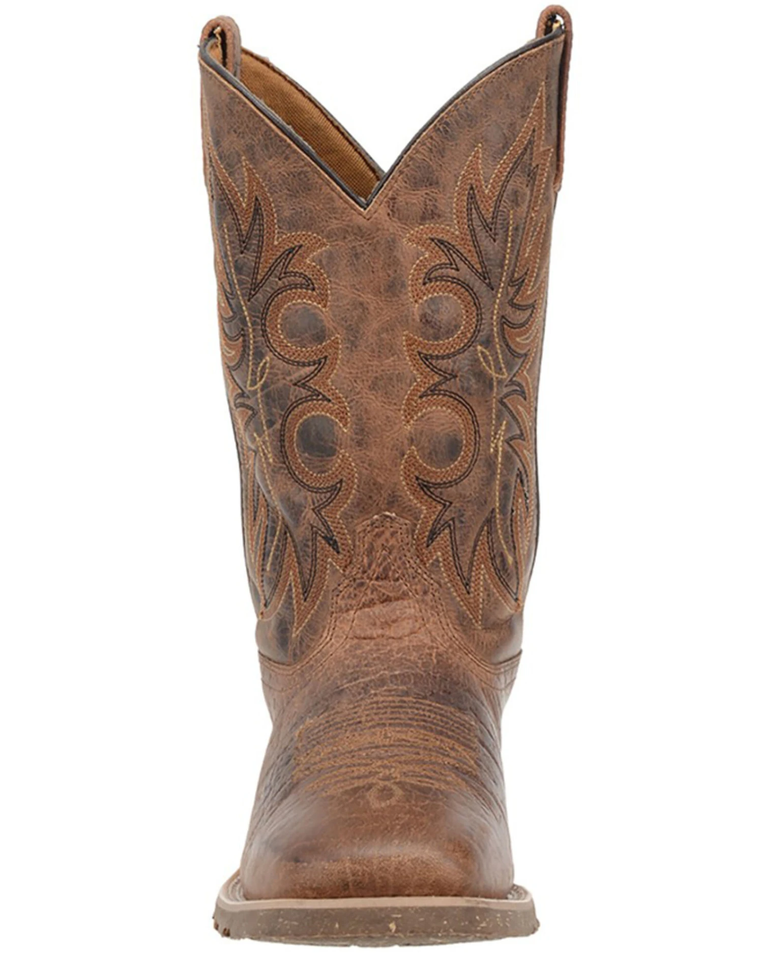 Laredo Men's Rancher Stockman Western Boots - Broad Square Toe - Image 4