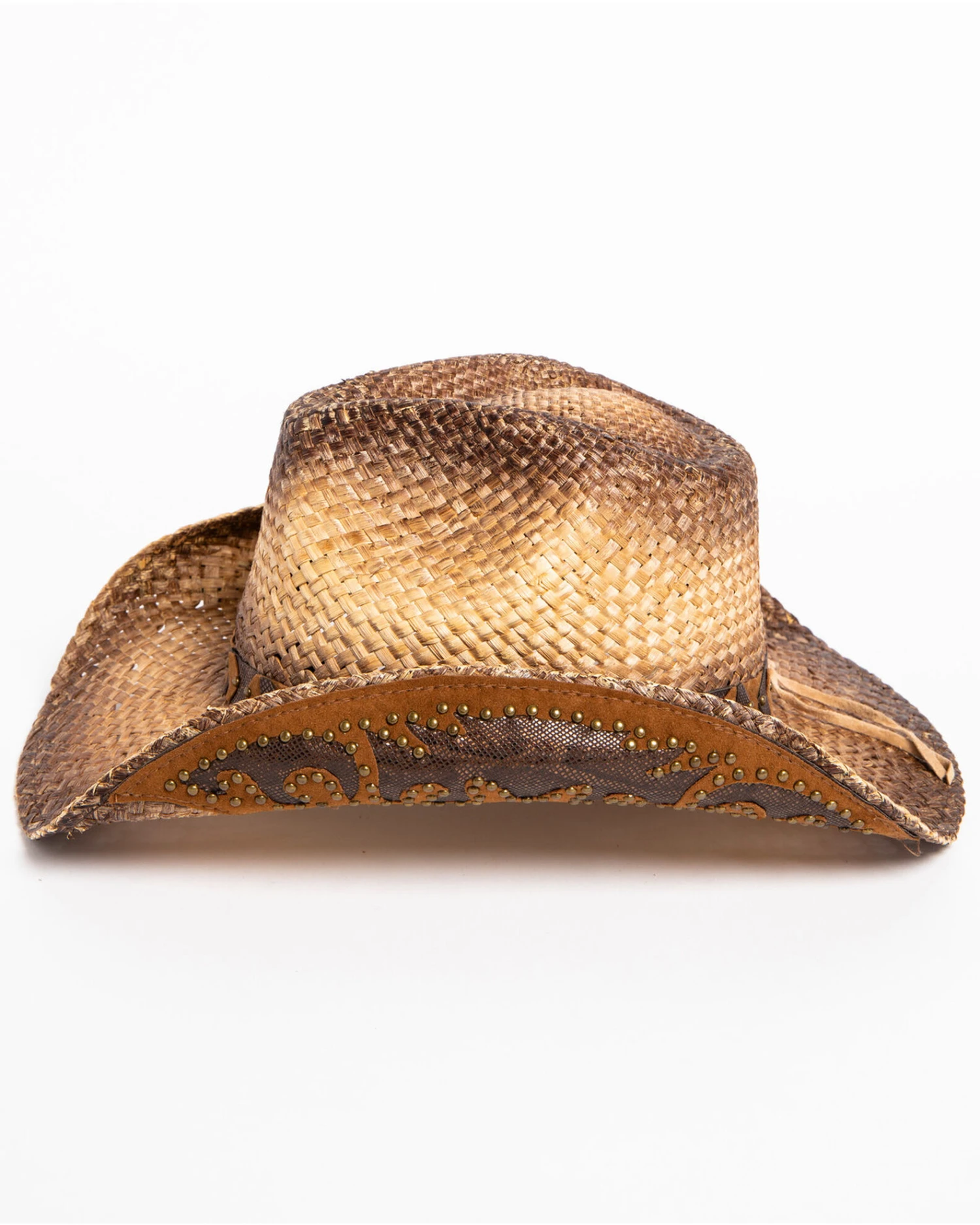 Shyanne Women's Rustic Tan Straw Hat - Image 2