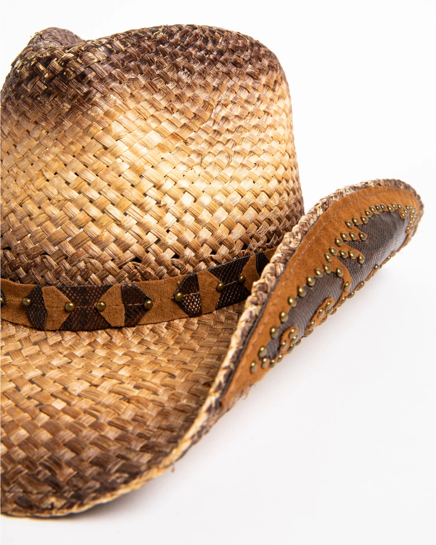 Shyanne Women's Rustic Tan Straw Hat - Image 7